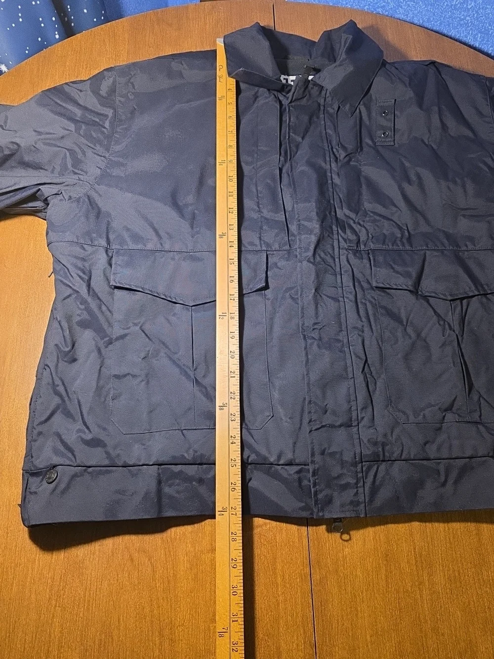 5.11 Tactical Men's Fast-Tac Duty Jacket Full-Zip Warmer Pockets Blue Size XL